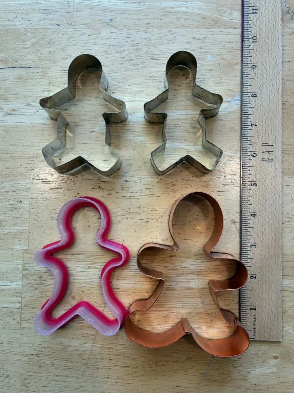 Copper Gingerbread Cookie Cutter from Crate and Barrel